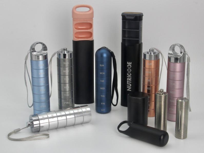 Customized pill organizers